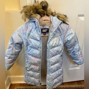 Lands End Girls Winter Coat 4/5